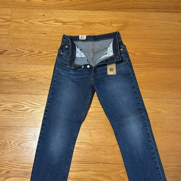Levi’s women’s 501 original high rise straight leg jean size 27 brand new w tags - Picture 3 of 10